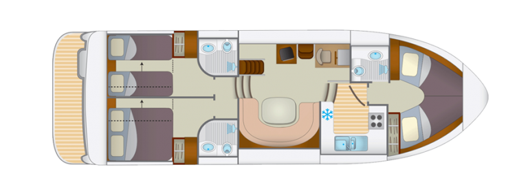 Cruiser Premium, 6 pers